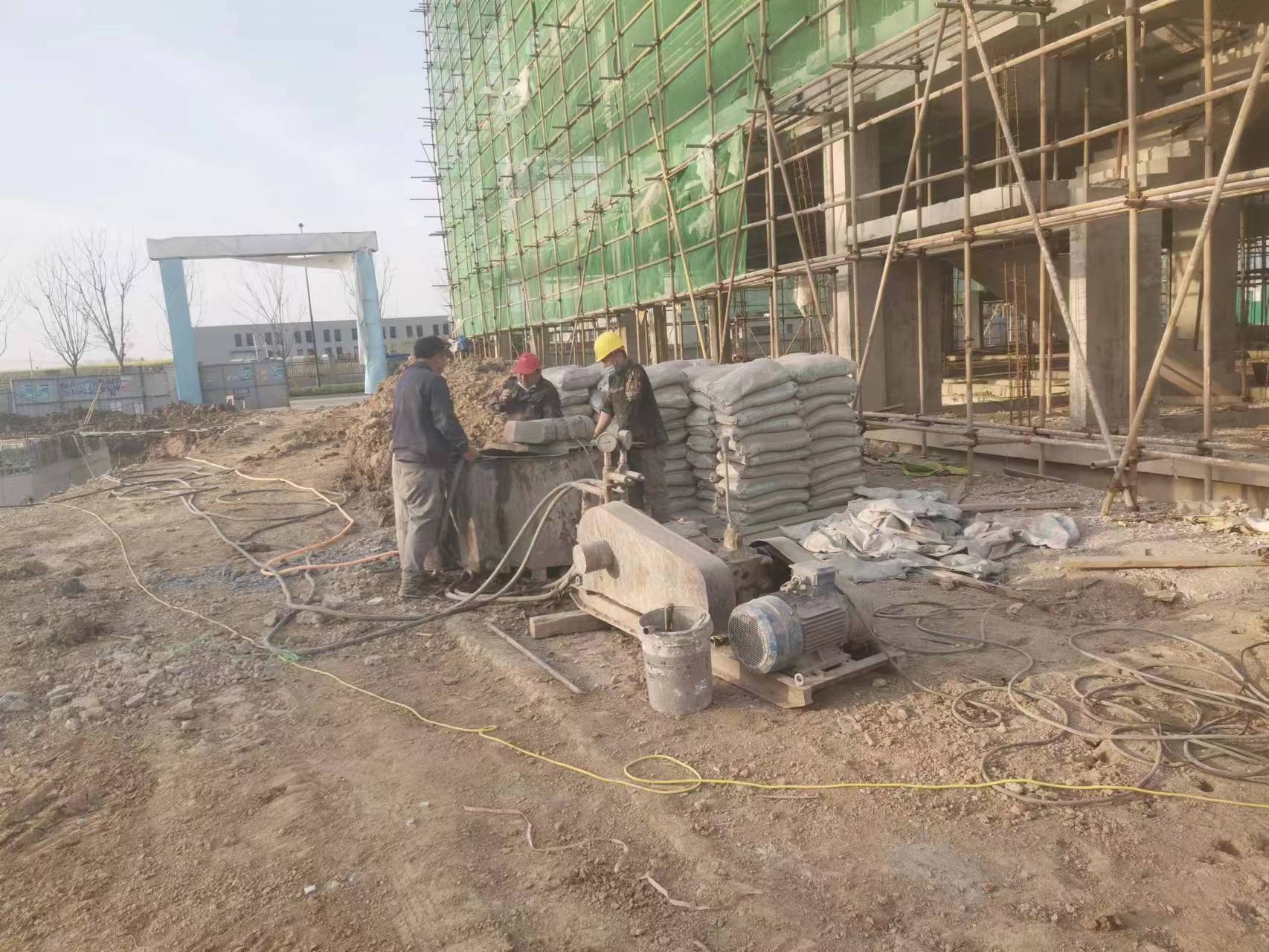 綦江别墅下沉注浆