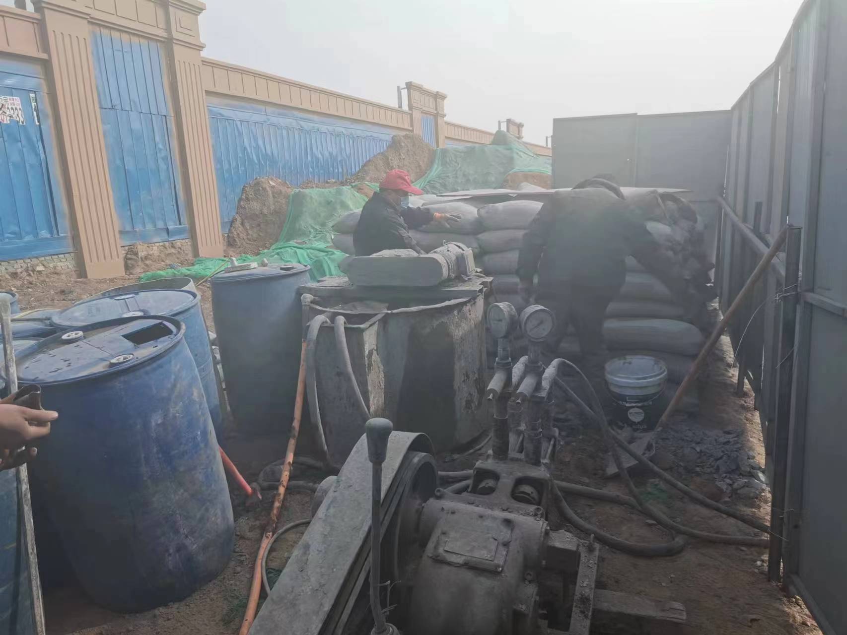 綦江房屋下沉注浆